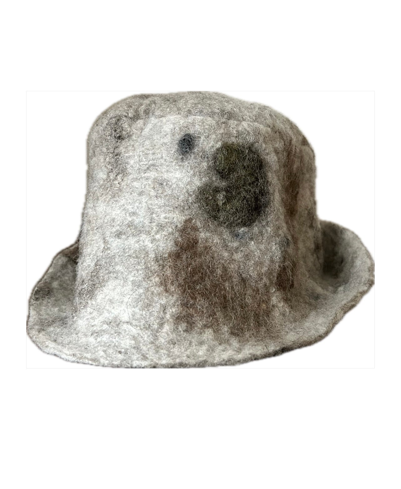 smoke gray bucket hat